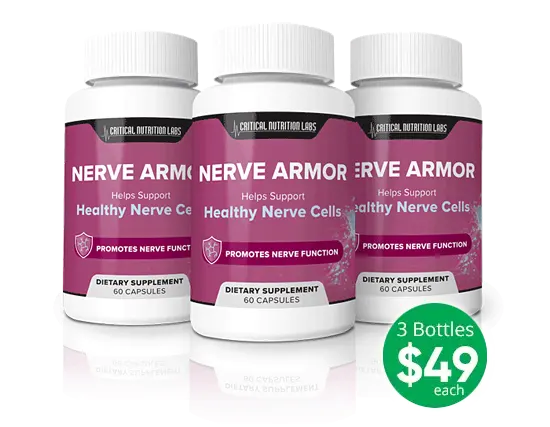 Nerve Armor 3 Bottles with banner